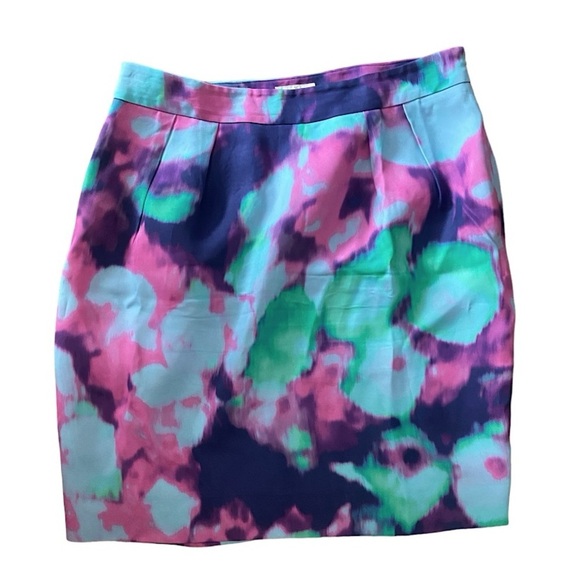 Kate Spade Barry Abstract Water color Skirt - Picture 2 of 8